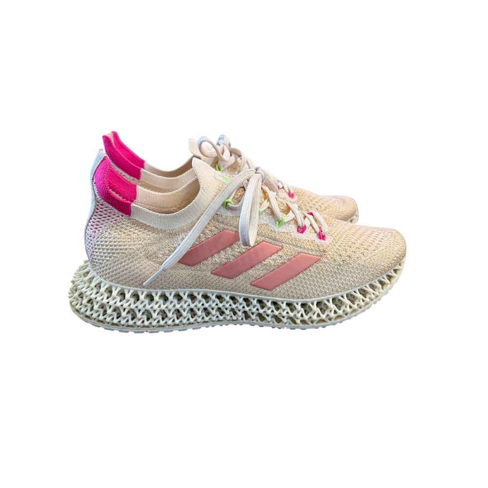 ⭐️ Women’s Adidas 4DFWD Halo Blush Running Shoes Size 9 Athletic Athleisure
